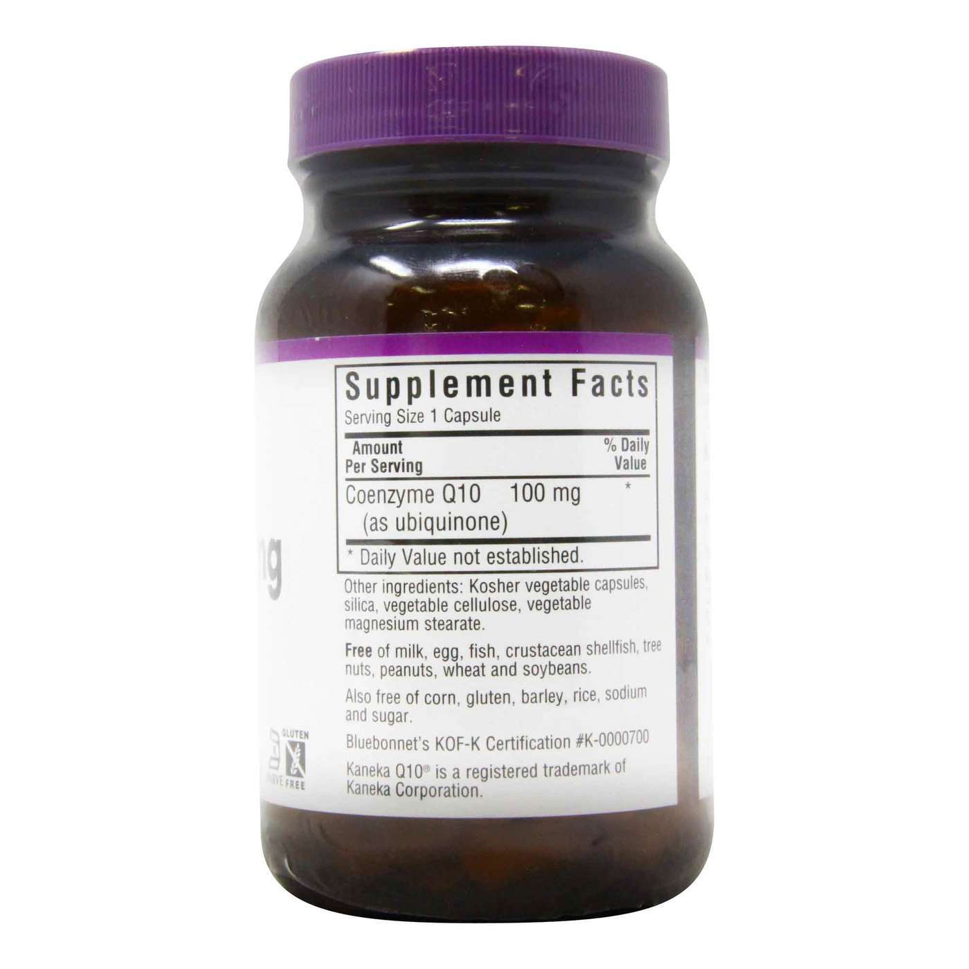 Bluebonnet Nutrition, CoQ10 100 mg - 90 Cápsulas Vegetarianas - Imagem 2