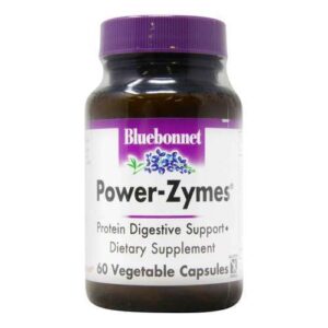 Bluebonnet Nutrition, Power-Zymes® - 60 Cápsulas Vegetarianas