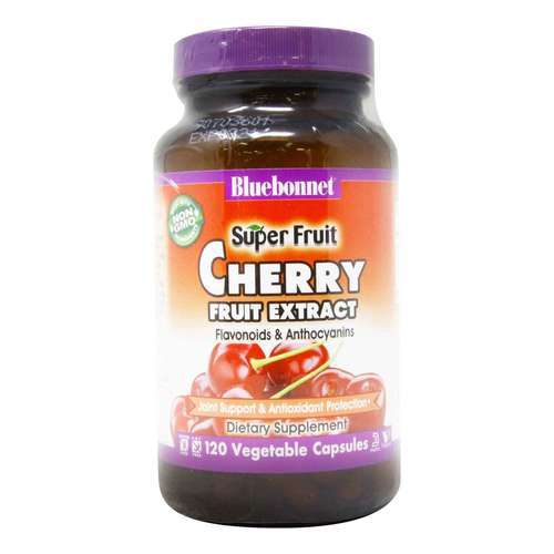Bluebonnet Nutrition, Extrato de Cereja Super Fruta - 1,000 mg - 120 Cápsulas Vegetarianas