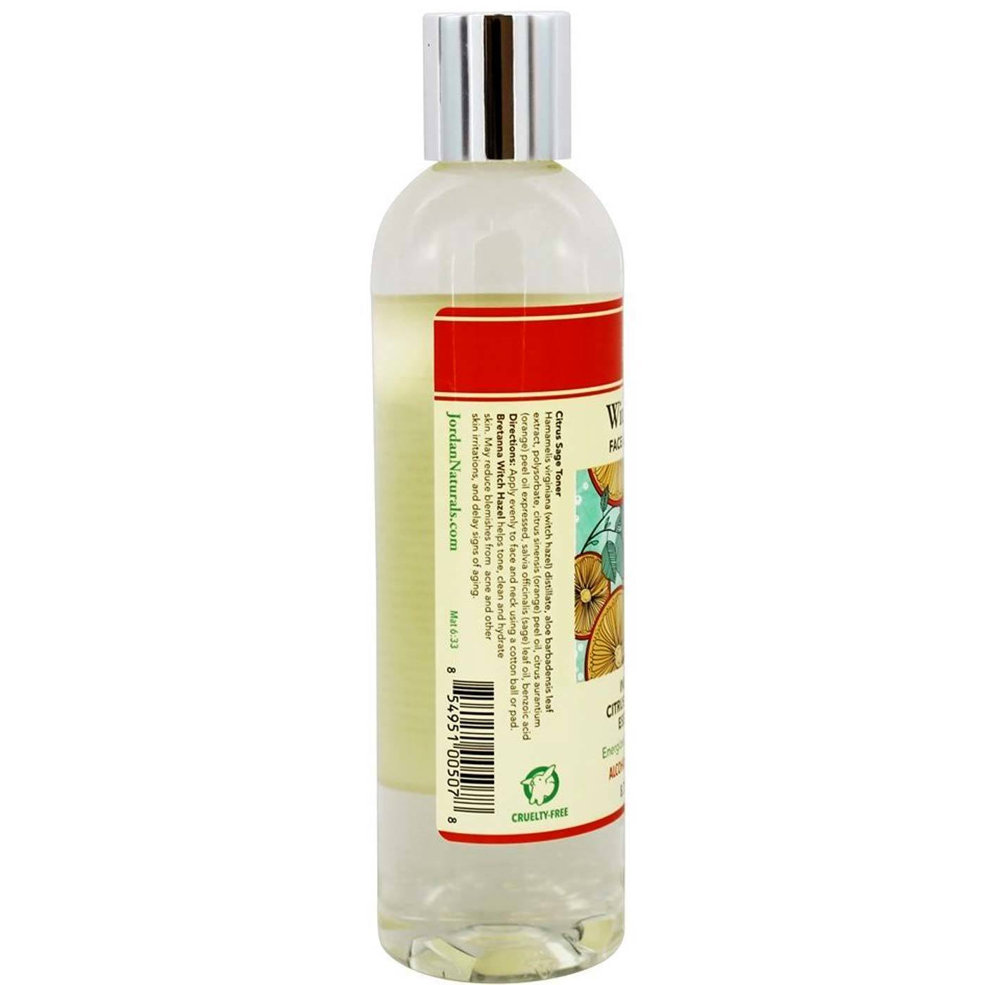 Bretanna Witch Hazel Face and Body Toner, Citrus - 8.75 oz - Imagem 2