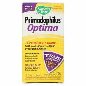 Comprar nature's way, probiótico primadophilus® optima - 30 cápsulas vegetarianas preço no brasil digestão probióticos tópicos de saúde suplemento importado loja 33 online promoção -