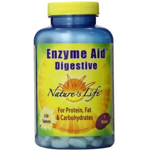 Comprar nature's life, enzyme aid™ enzimas digestivas - 250 tabletes preço no brasil enzimas suplementos suplemento importado loja 23 online promoção -