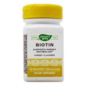 Comprar nature's way, biotina - 100 pastilhas preço no brasil banho & beleza higiene oral suplemento importado loja 195 online promoção -
