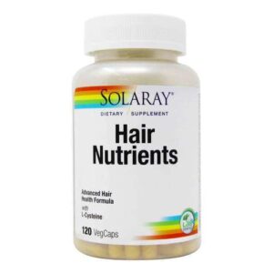 Solaray, Nutrientes do Cabelo - 120 Cápsulas