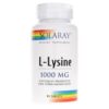 Comprar solaray l-lisina 1000 mg 90 tabletes preço no brasil aminoácidos lisina suplementos suplemento importado loja 5 online promoção -