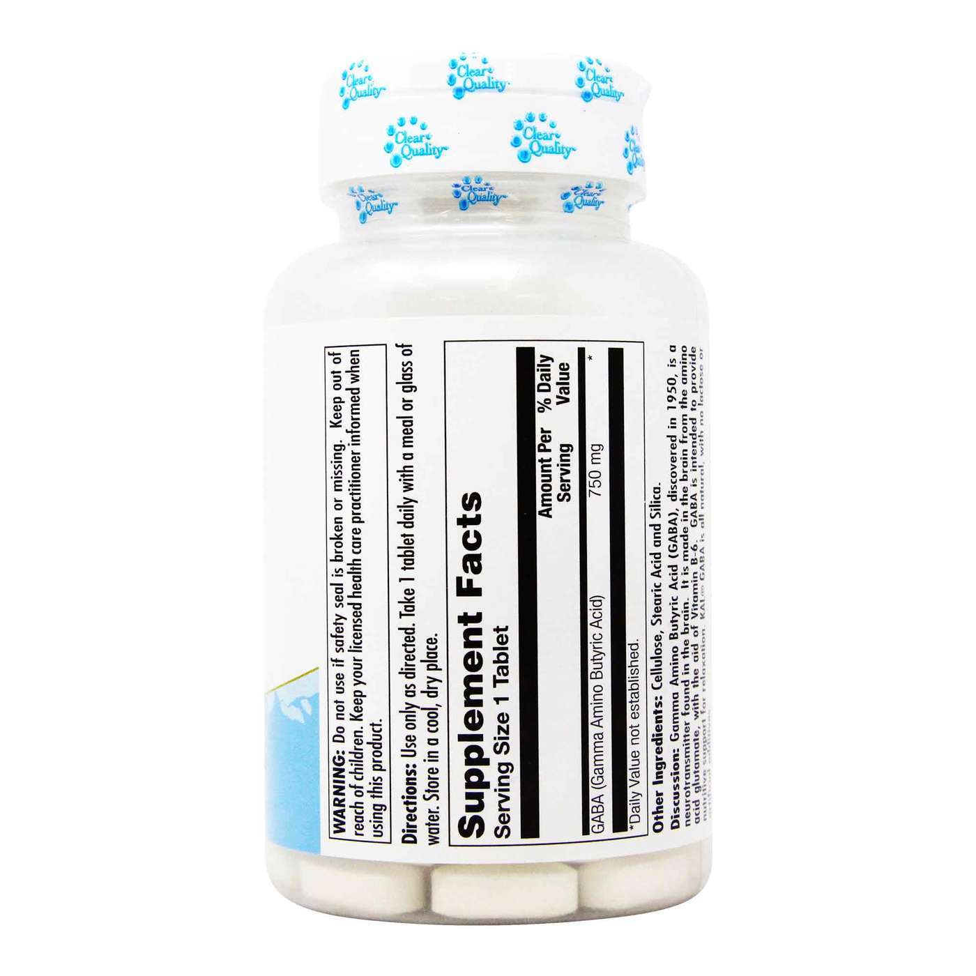 Kal, GABA 750 mg - 90 Tabletes - Imagem 2