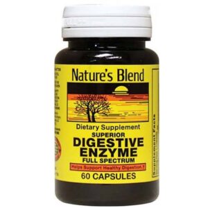 Comprar nature's blend, enzimas digestivas - 60 cápsulas preço no brasil enzimas suplementos suplemento importado loja 47 online promoção -