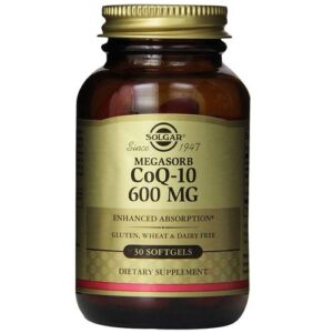 Solgar, Coenzima Q-10 600 mg - 30 Cápsulas em Gel