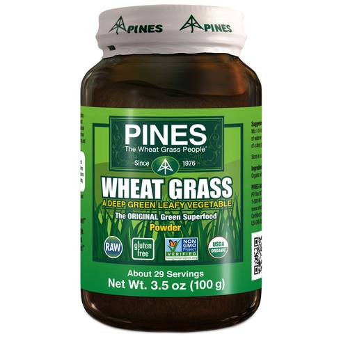 Pines International, Pó de Grama do Trigo - 100g