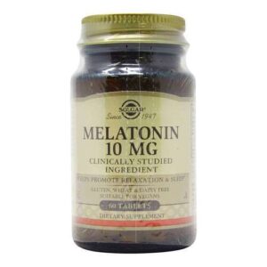 Solgar Melatonina 10 mg 60 Tabletes