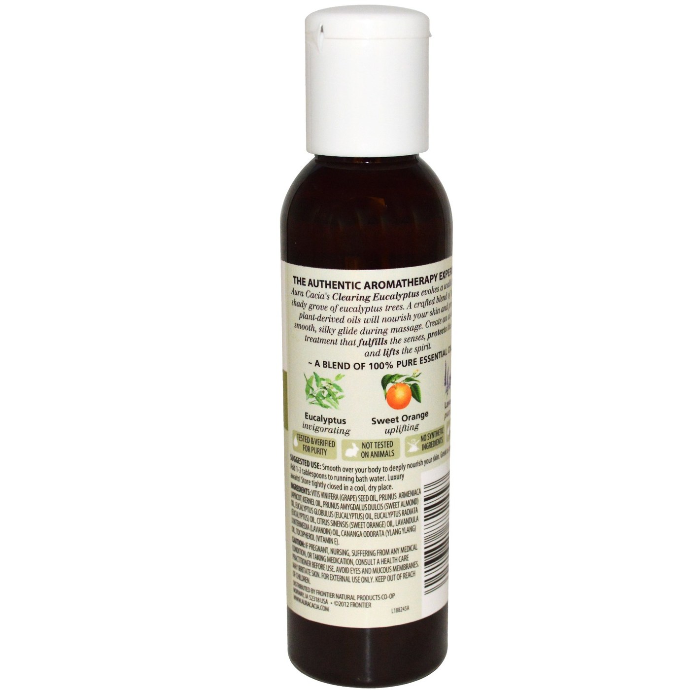 Aura Cacia Eucalyptus corpo óleo 4 OZ - Imagem 2