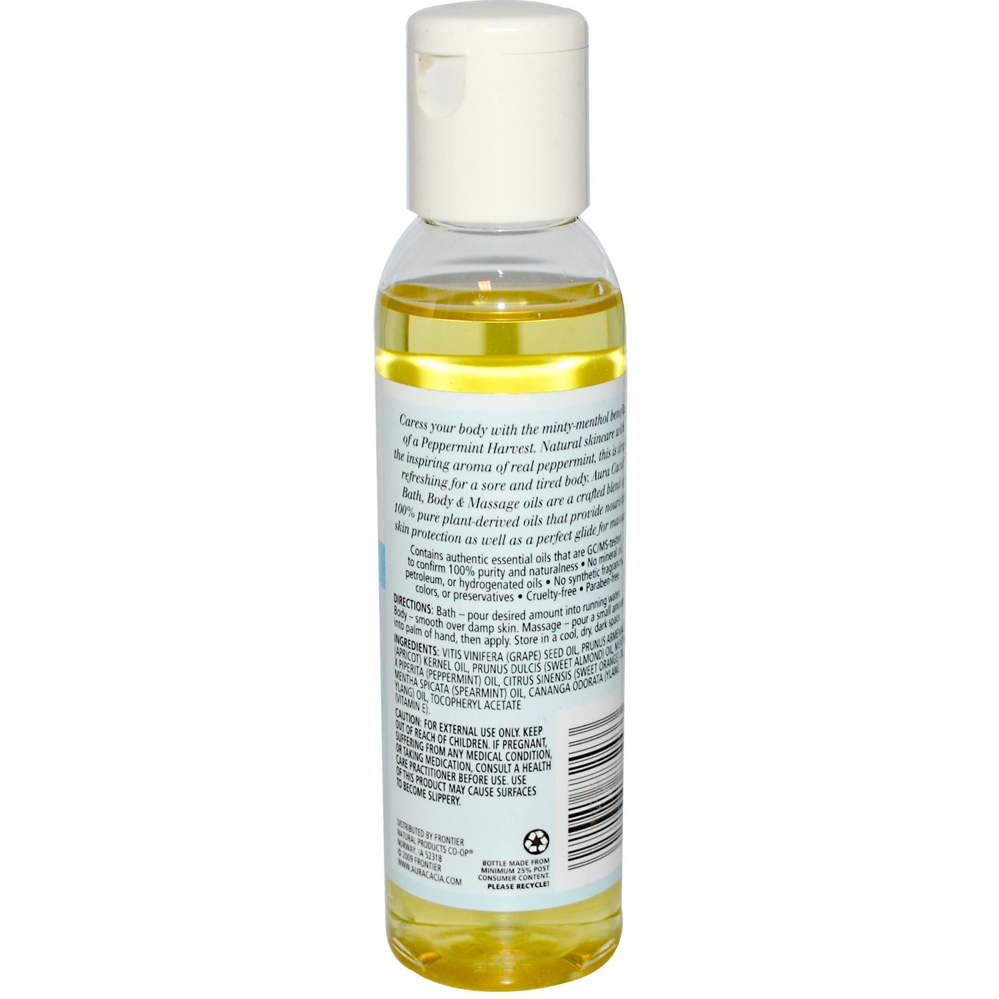 Aura Cacia Hortelã-pimenta Colheita corpo óleo de hortelã 4 OZ - Imagem 2