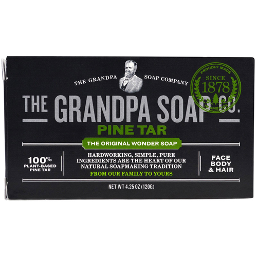 Grandpa's, Sabão de alcatrão de pinho - 120g