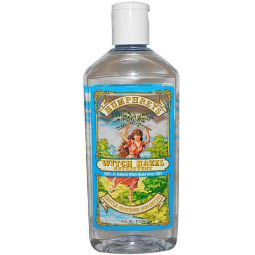 Humphreys, Adstringente Witch Hazel (hamamélis) - Fórmula Original - 473mL