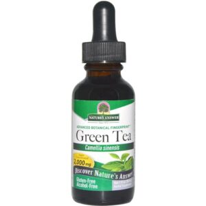 Comprar nature's answer, folha de chá verde sem álcool - 1 fl oz (30ml) preço no brasil antioxidantes suplementos suplementos de chá verde suplemento importado loja 9 online promoção -