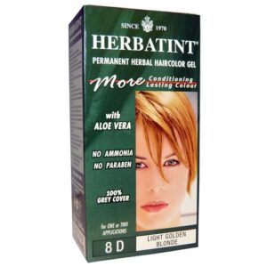 Comprar herbatint, tintura para cabelo gel 8d, dourado light / loiro - 135 ml preço no brasil banho & beleza cuidados com os cabelos tratamento de cabelo suplemento importado loja 17 online promoção -