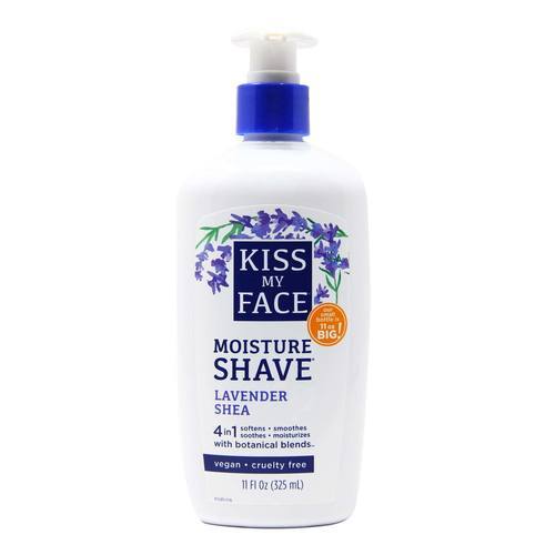 Kiss My Face Moisture Shave Cream - Karité de lavanda 11 fl oz