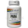 Comprar solaray, paba - liberação programada em dois estágios - 100 cápsulas preço no brasil paba suplementos vitamina b vitaminas suplemento importado loja 1 online promoção -