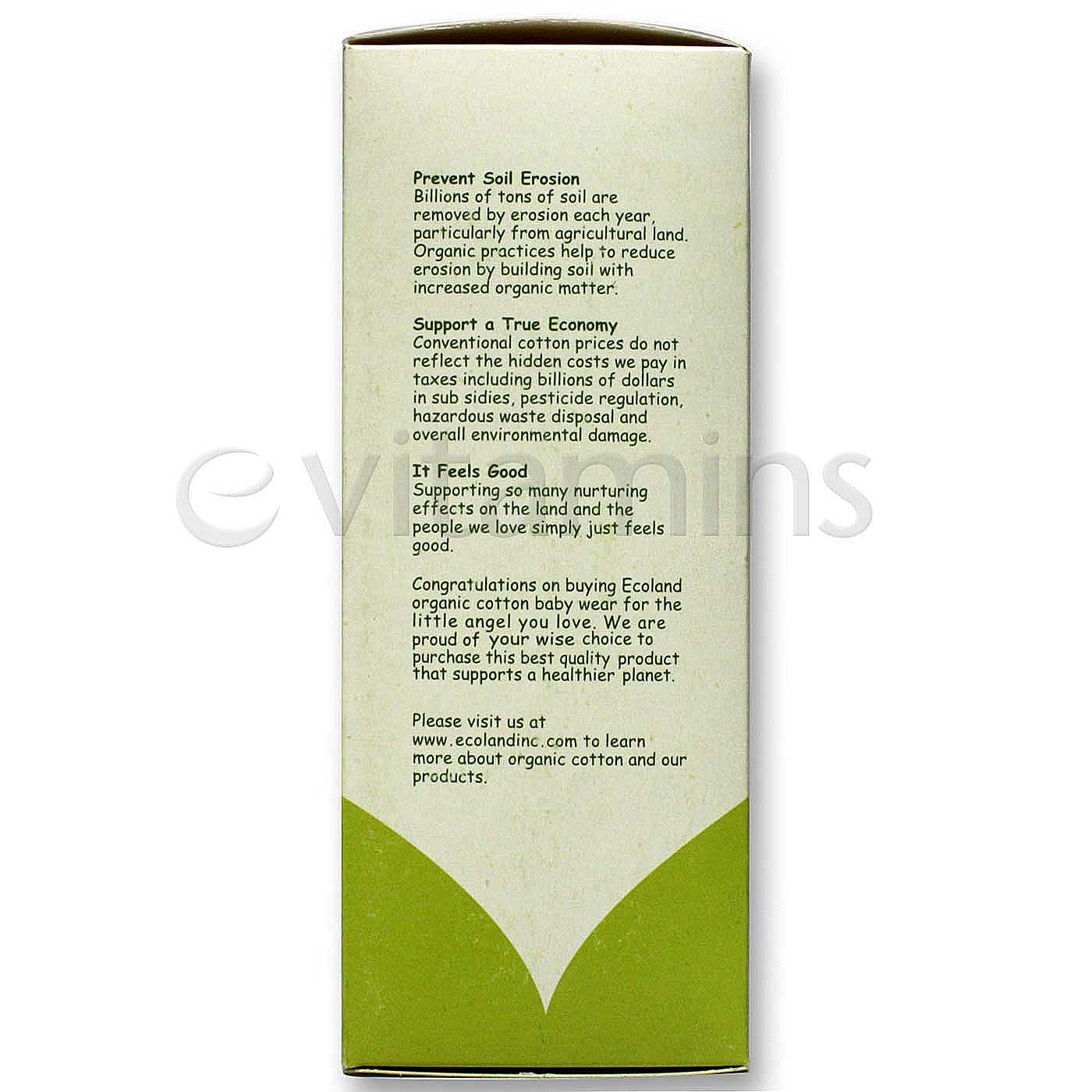 Ecoland Reversíveis babadores, natural 3 babadores - Imagem 3