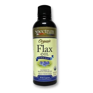 Spectrum, Óleo de Linhaça Orgânica Com Lignanas - 473 ml (16 fl oz)