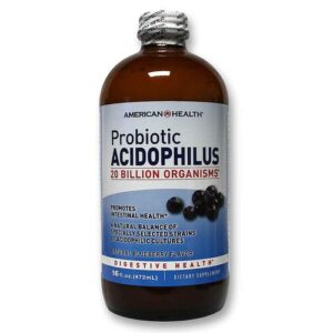 American Health, Cultura Acidophilus, Mirtilo - 472 ml (16 fl.oz)