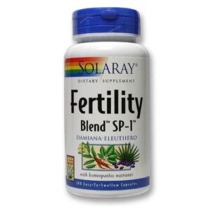 Comprar solaray, fertilidade blend™ sp-1™ - 100 cápsulas preço no brasil fertilidade suplementos vitaminas vitaminas feminina suplemento importado loja 17 online promoção -
