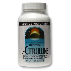 Source Naturals, L-Citrulina 500 mg - 120 Cápsulas