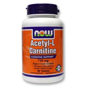 Comprar now foods acetil- l-carnitina 750 mg - 90 tabletes preço no brasil aminoácidos carnitina suplementos suplemento importado loja 51 online promoção -