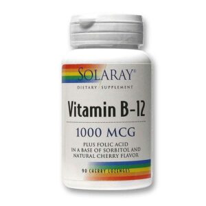 Comprar solaray, vitamina b12 1000 mcg cereja - 90 pastilhas preço no brasil cyanocobalamin suplementos vitamina b vitamina b12 vitaminas suplemento importado loja 3 online promoção -