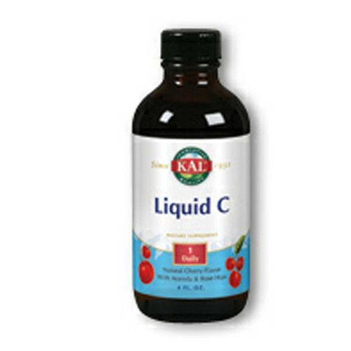 Kal Líquido C 300 mg de cereja 4 fl oz