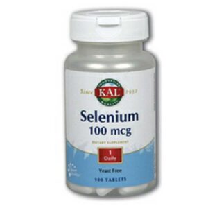 Kal Sem leveduras Selênio 100 mcg 100 Tabletes