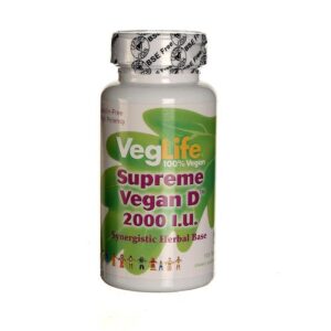 VegLife, Supreme Vegan D™ 2000 UI - 100 Tabletes