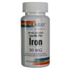 Comprar solaray super bio-plex 30 mg de ferro, dois estágios, timed-release 60 cápsulas vegetarianas preço no brasil iron minerais suplementos suplemento importado loja 1 online promoção -