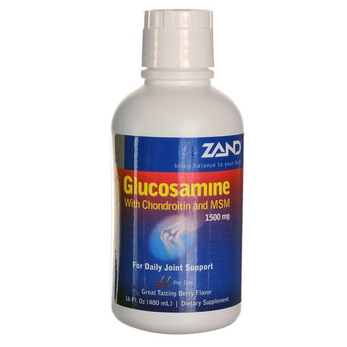 Zand Glucosamina líquido misturado Berry 16 fl oz
