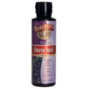 Barlean's Orgânico, Óleo de Linhaça Omega Swirl - 8 fl oz (227g)