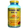 Comprar nature's life, betaína hcl 648 mg - 250 cápsulas preço no brasil enzimas suplementos suplemento importado loja 7 online promoção -