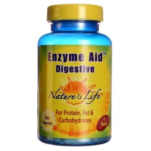 Comprar nature's life, enzima de ajuda digestiva - 100 cápsulas preço no brasil enzimas suplementos suplemento importado loja 25 online promoção -