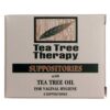 Comprar tea tree therapy, supositórios de melaleuca - 6 supositórios preço no brasil banho banho & beleza óleo da árvore do chá óleos essenciais suplemento importado loja 7 online promoção -