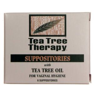 Tea Tree Therapy, Supositórios de Melaleuca - 6 Supositórios