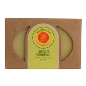 Comprar sunfeather, sabonete em barra de limão com verbena - 121 g (4,3 oz) preço no brasil banho banho & beleza sabonete sabonetes suplemento importado loja 79 online promoção -