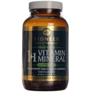 Pioneer, 1+1 Vitamina Mineral com Ferro - 120 Cápsulas Vegetarianas