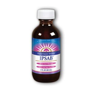 Heritage Products Ipsab Ervaal Gum Tratamento Hortelã-pimenta 2 fl oz