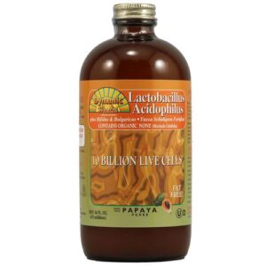 Dynamic Health Laboratories Lactobacillus acidophilus Líquido Papaya 16 fl oz
