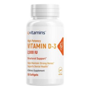 Comprar vitamina d3 2000 iu evitamins 120 cápsulas em gel preço no brasil suplementos vitamina d vitaminas suplemento importado loja 43 online promoção -