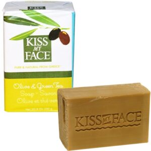 Comprar kiss my face, sabonete em barra, oliva & chá verde - 230 g preço no brasil banho banho & beleza óleo da árvore do chá óleos essenciais suplemento importado loja 71 online promoção -
