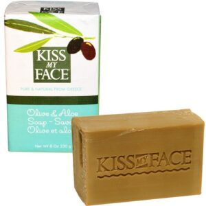 Comprar kiss my face, sabonete em barra, oliva & aloe - 230 g preço no brasil banho banho & beleza óleo da árvore do chá óleos essenciais suplemento importado loja 67 online promoção -