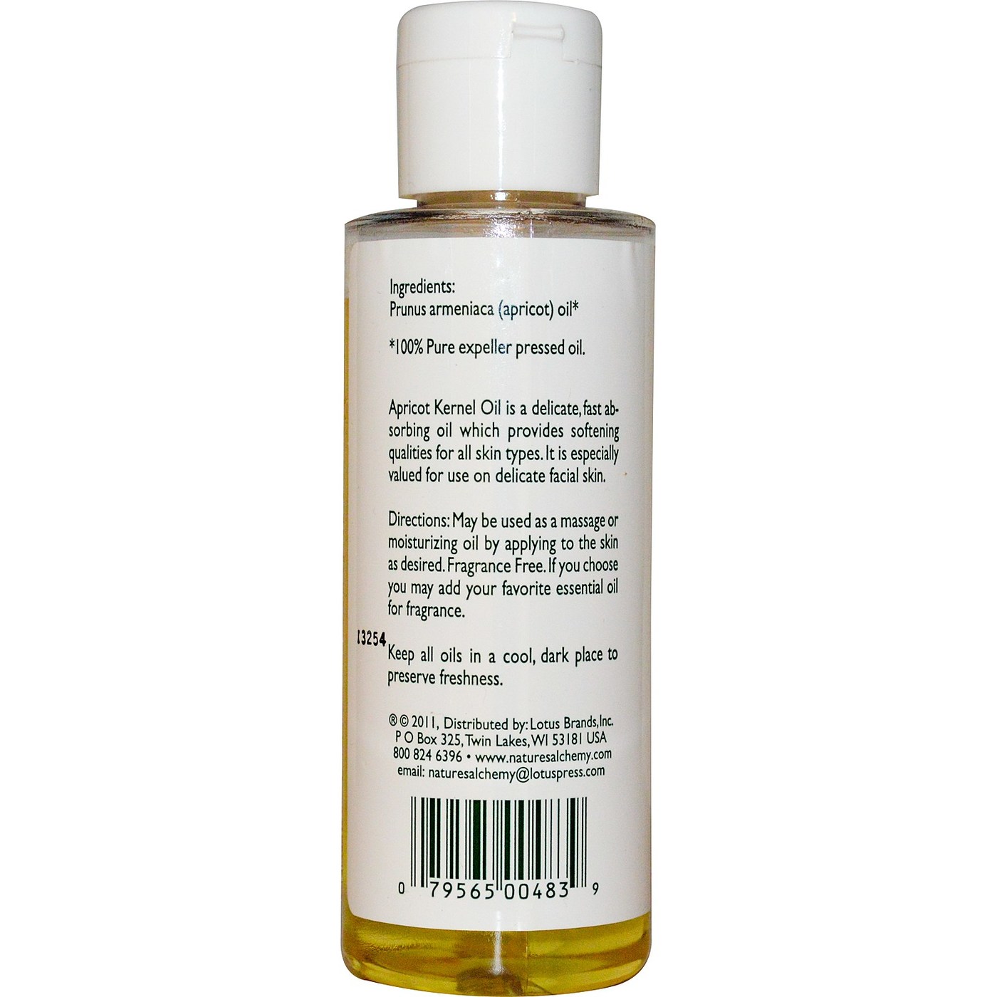 Nature's Alchemy, Óleo de Semente de Damasco - 118 ml (4 fl oz) - Imagem 2