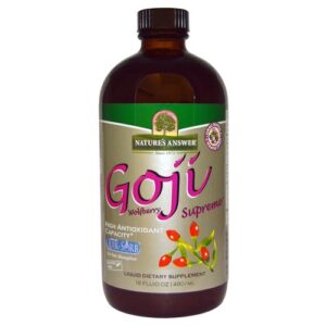 Comprar nature's answer, goji supremo com orac super 7 líquido - 480 ml (16 fl oz) preço no brasil goji nutrientes suplementos suplemento importado loja 59 online promoção -