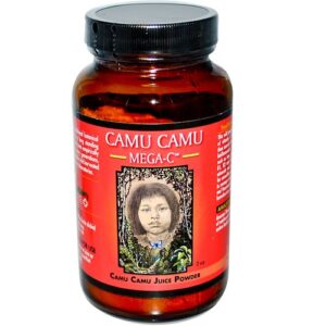 Amazon Therapeutic Labs Camu Camu Mega-c-de-rosa 3 onças
