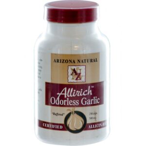 Arizona Natural, Allirich™ Alho Inodoro - 250 Cápsulas
